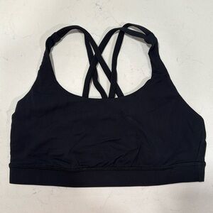 Lululemon Energy Bra Black GUC Size 8